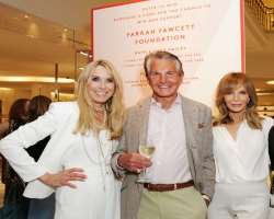 The actress is also humanitarian and is serving as a president of the Farrah Fawcett Foundation for Cancer Research in 2010. The foundation is named a